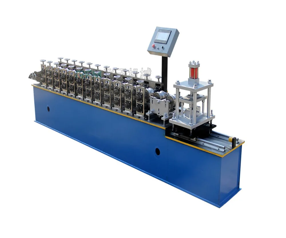 Steel Profile Door Slat Roll Former Mould Cutter Roller Door Roll Forming Machine