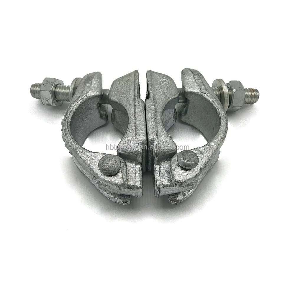 Forged scaffolding clamp swivel coupler
