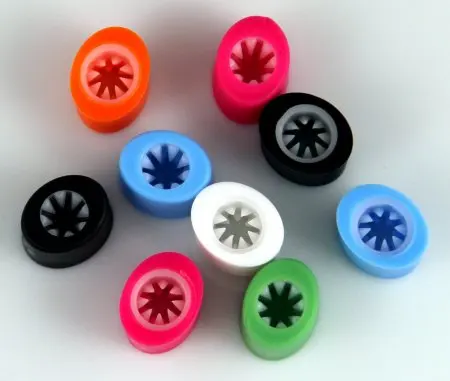 Custom Colorful Plastic Sliding lock Clasp for Fabric Wristband, WRISTBAND LOCK CLOSURE CLIP
