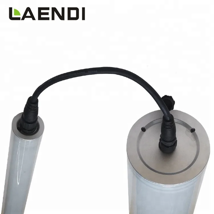 
IP69K IK10 outdoor industrial 20W 30W 40W 60W LED linear tube triproof light 