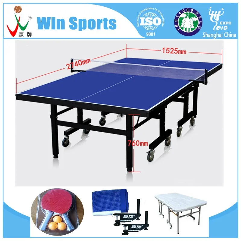 
folding pingpong 25mm table tennis tables 