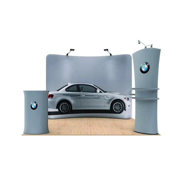 High Quality Material Tension Fabric Banner Trade Show Display Exhibition Booth Tension