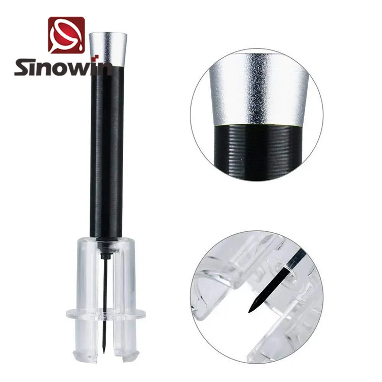 Новый дизайн открывалки для бутылок акриловый алюминиевый сплав открывалка вина с воздушным давлением