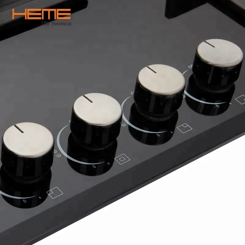 Kitchen cooking appliances 5 burner built in gas stove with CE and ETL certificate