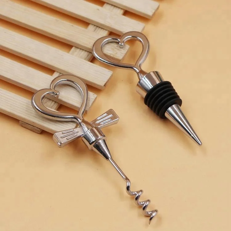  Уникальный дизайн модные креативные свадебные подарки креативная винная пробка и открывалка для бутылок