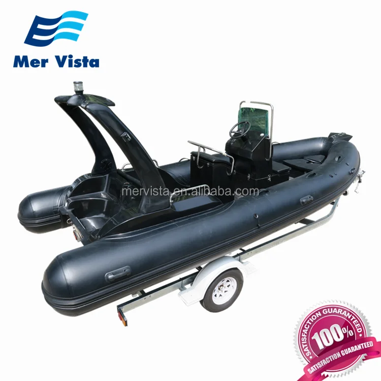 Hypalon Inflatable Rib Boat 8 Persons Rib Inflatable Boat For Sale