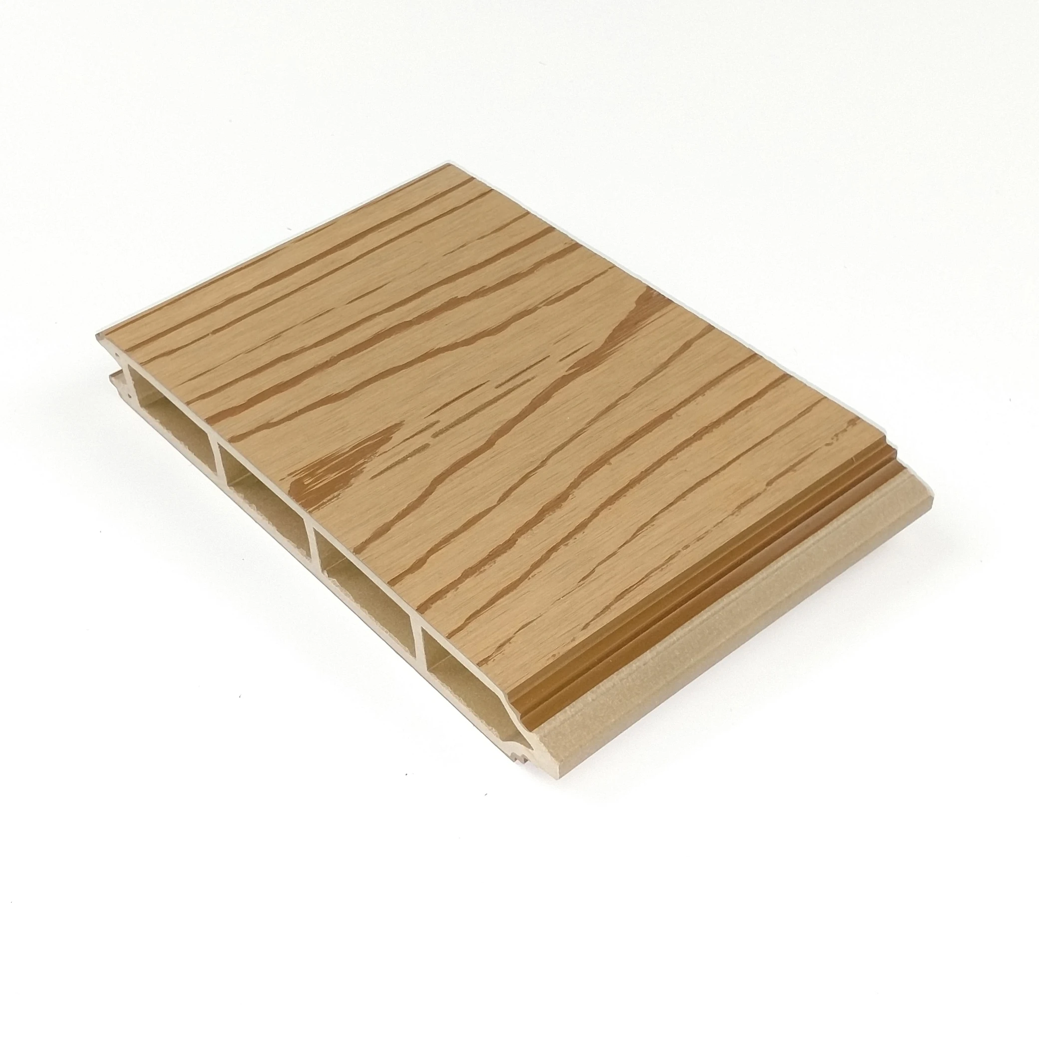 Outdoor UV Resistance  Waterproof Double Side PVC WPC Wall Cladding