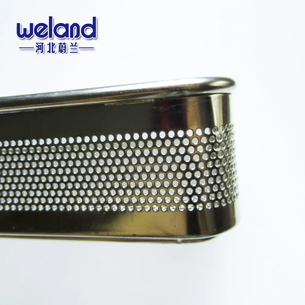 Food Grade Stainless Steel 304/316 Perforated Metal Baskets Perforated mesh tray