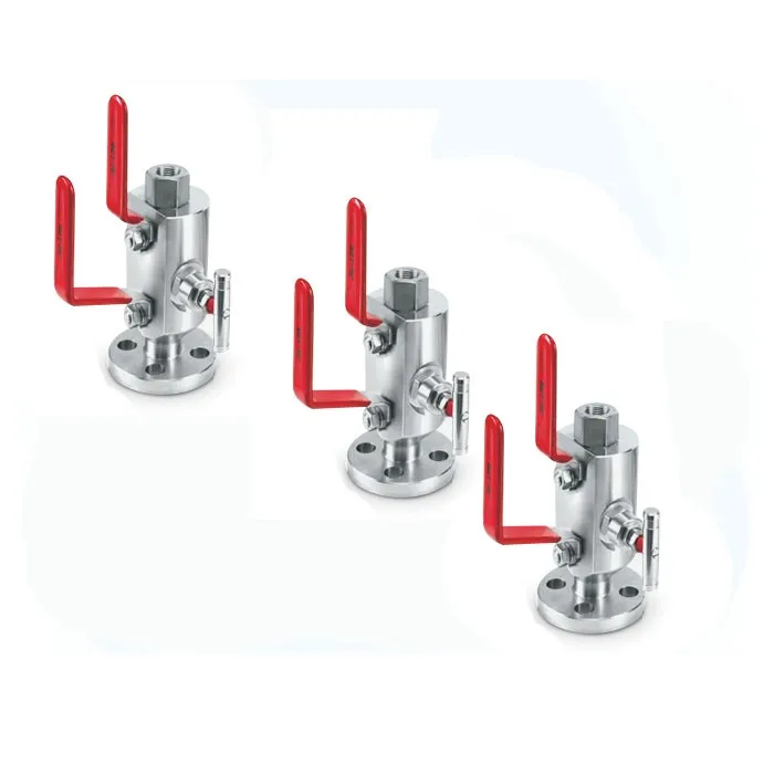 Hydraulic Monoflange Double Block And Bleed Valve