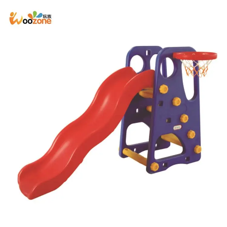 hot sale daycare kids playset plastic baby slide basket