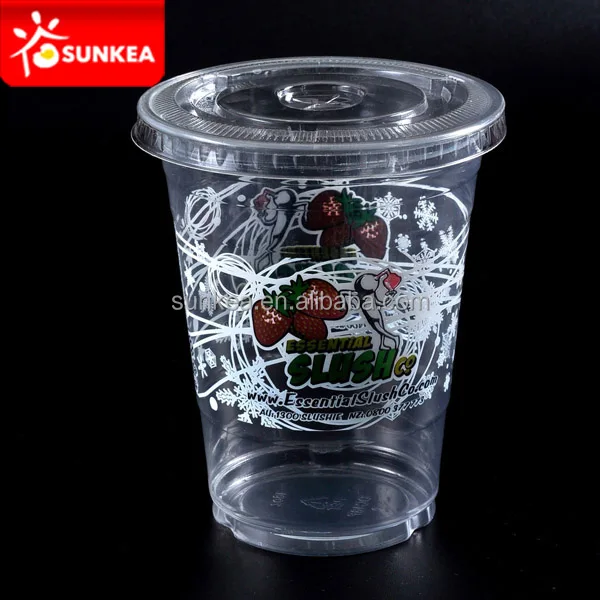 Disposable crystal clear plastic cups for export