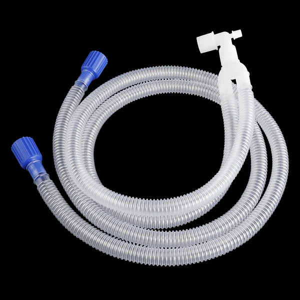 
Adult medical plastic anesthesia ventilator breathing circuit 
