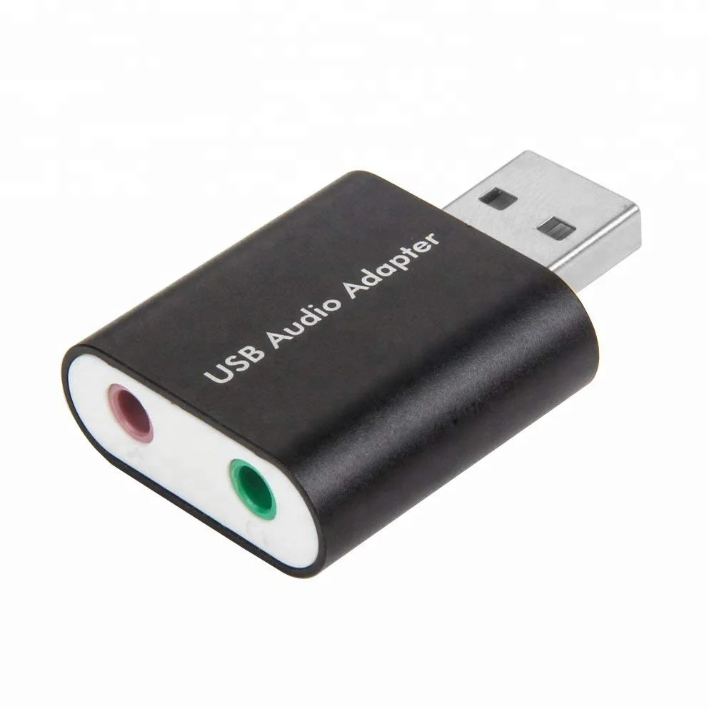 HOT sale Mini External 7.1 3D sound card usb driver usb sound card 2.0 audio usb sound card for PC factory price