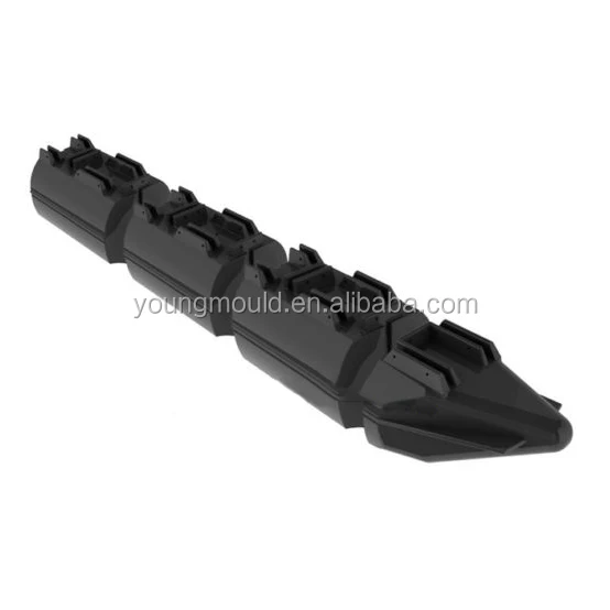 Floating plastic dock floating rotomolded pontoon boat