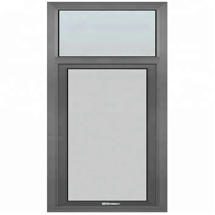 White double glazed UPVC half moon arched window