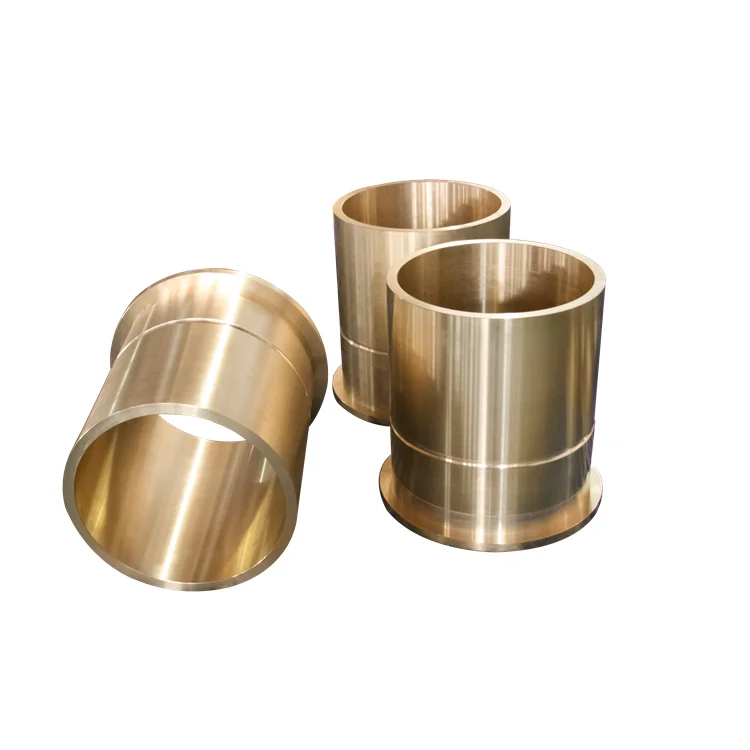 Finished Machining CuSn12 Bronze Bushing Bearing