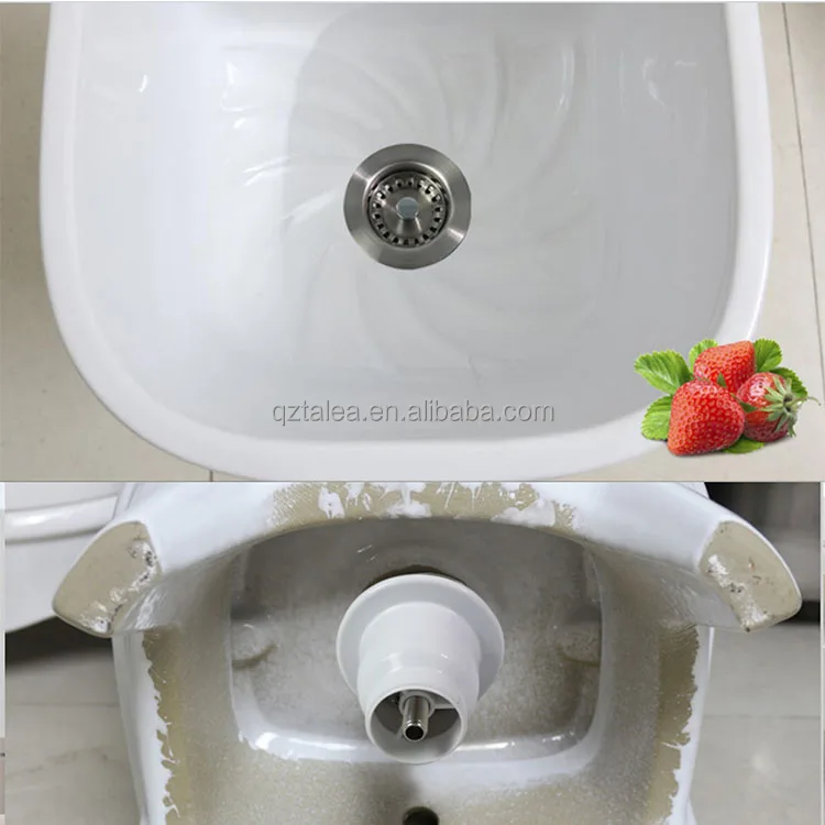 
Quality choice bathroom twist and lock sink basket strainer 