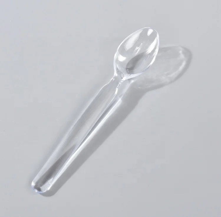 Cheap Hard Plastic Soup Spoon Clear Large Plastic Spoon Disposable Plastic Spoon Manufacturer