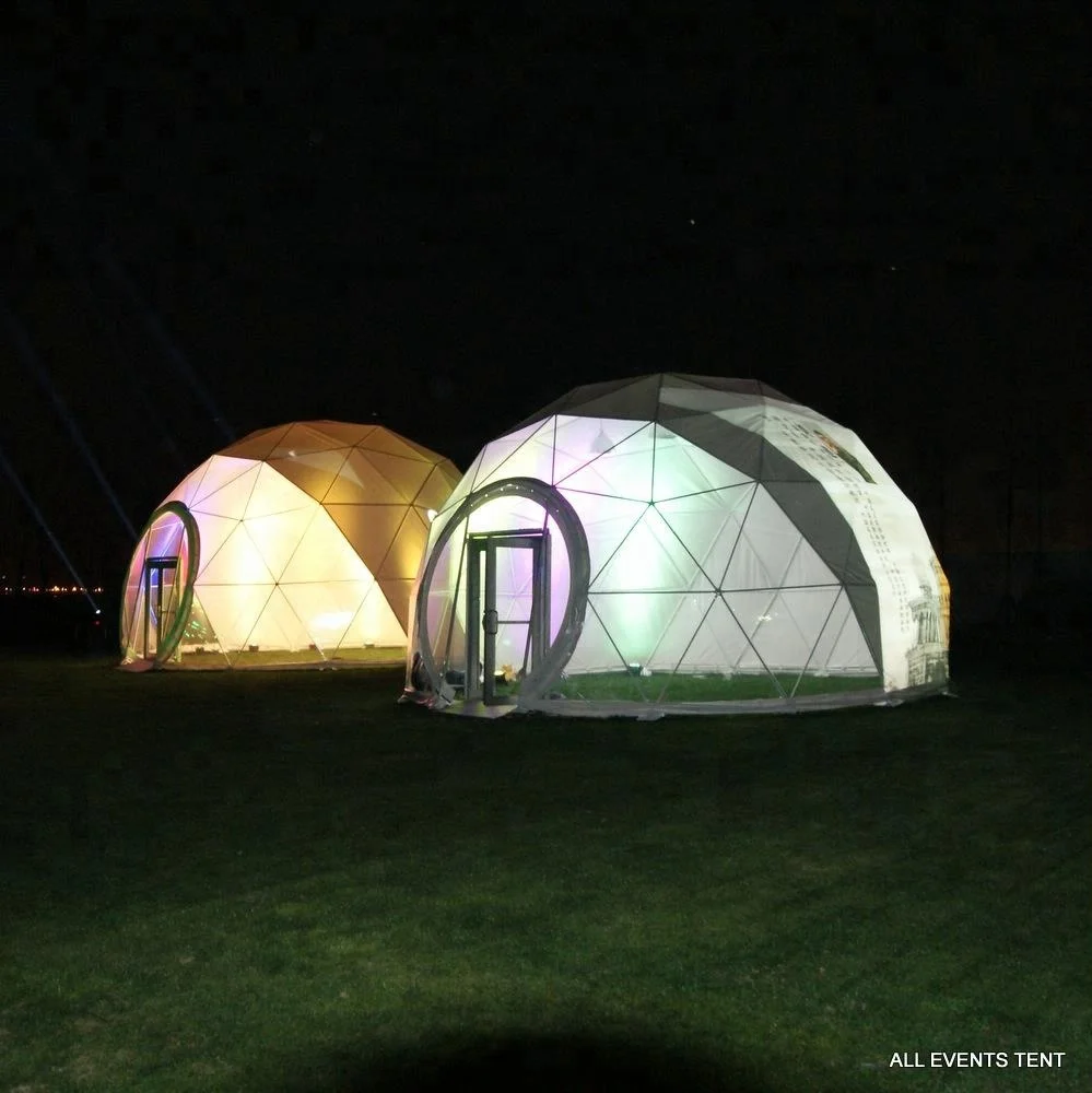 Permanent Glamping Hotel Dome Tent