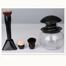 2020 New Product Professional Pro Makeup Brush Cleaner Dryer Kit Beauty Tool Cosmetic Brush 10 Sets Accept Private Logo Nylon