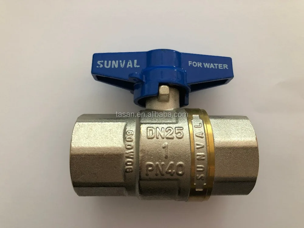 S117530A new style Forged Wholesale female thread full Port Thread pn25 Ball Valve aluminium Butterfly Handle