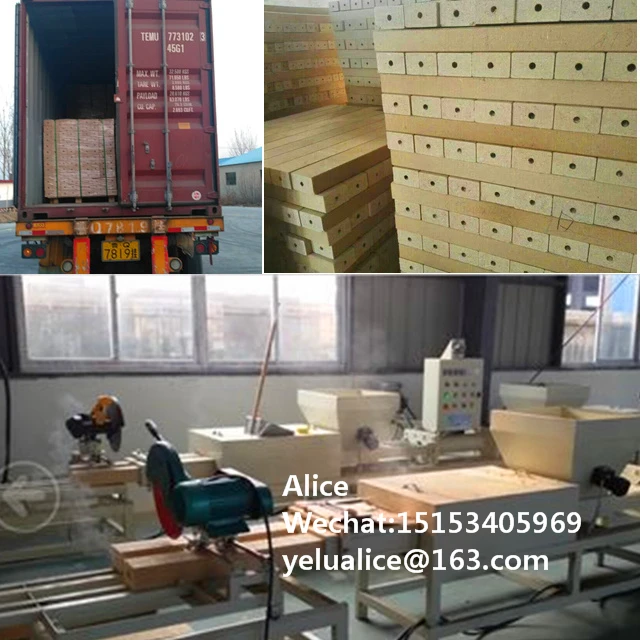 sawdust block for pallets/chipblock board price for pallet