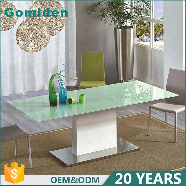 Philippine Dining Table Set Wrought Iron Gomlden Green and Black Dinning Room Home Furniture Modern Furniture Glass Rectangle