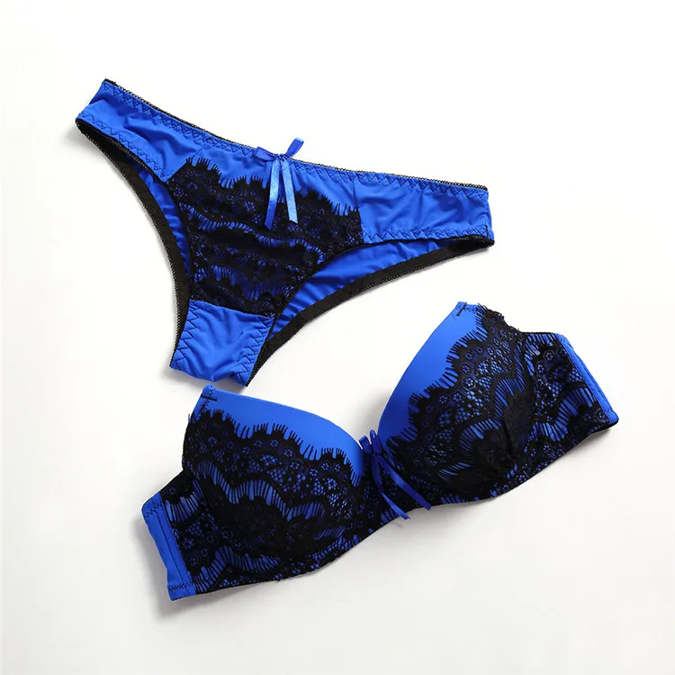 Sexy Mature Cute Lace Bra Set Hot Girls Sexy Bust Women Cotton Striped Push Up Bra