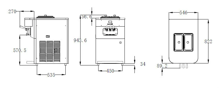Pasmo S630C electric dippin dots fried ice cream maker
