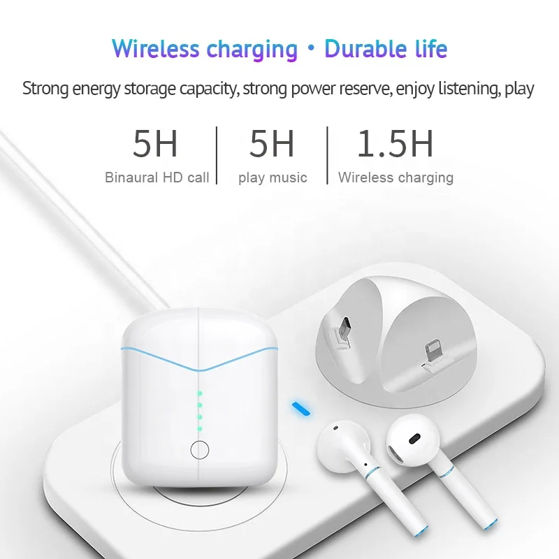 
High quality P20 TWS Touch Sensor 6D Stereo sound true wireless earbuds earphone dropshipping 