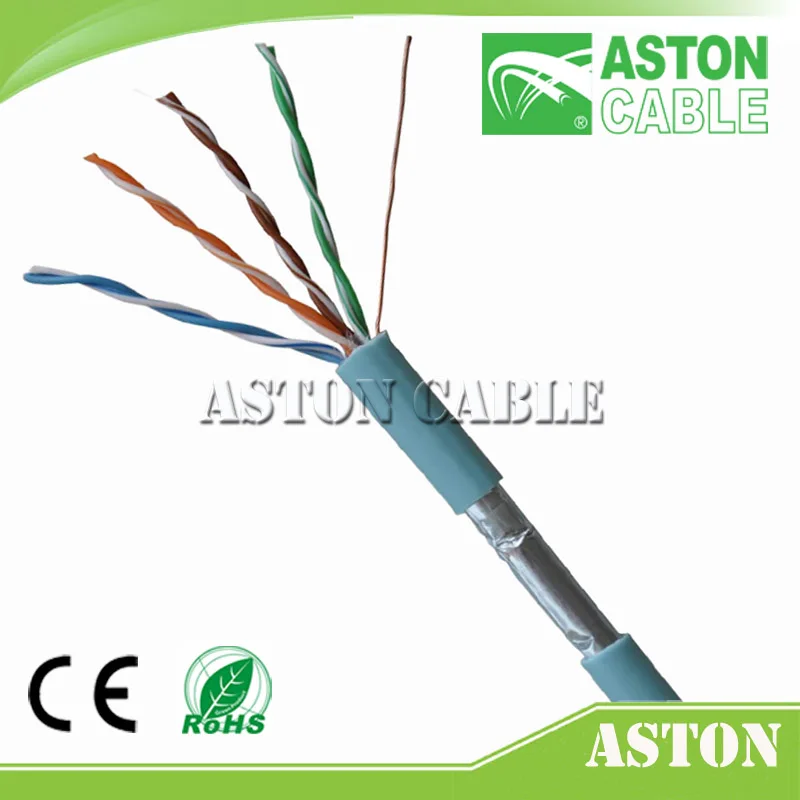 Сертификат UL UTP бронированный кабель cat5e Водонепроницаемый кабель Lan