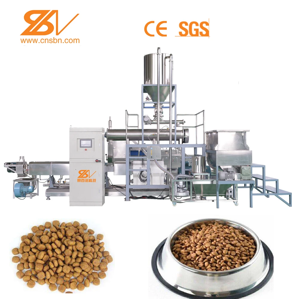 Tilapia fish feed machine extruder , floating fish feed processing line for sale