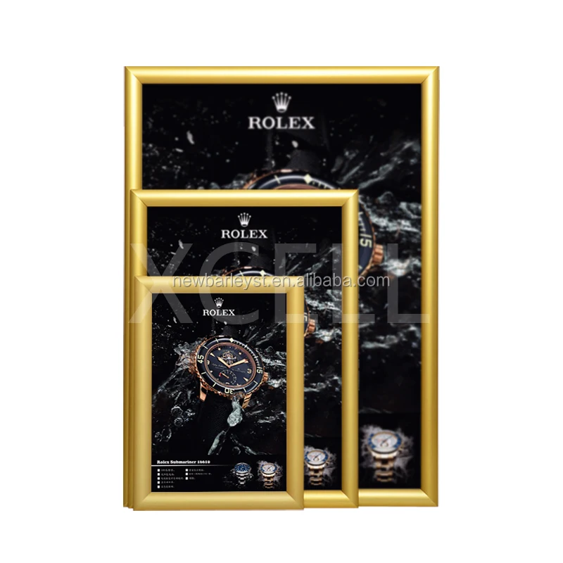 Популярная горячая Распродажа алюминиевая рамка для рекламы дисплея с PS backboard