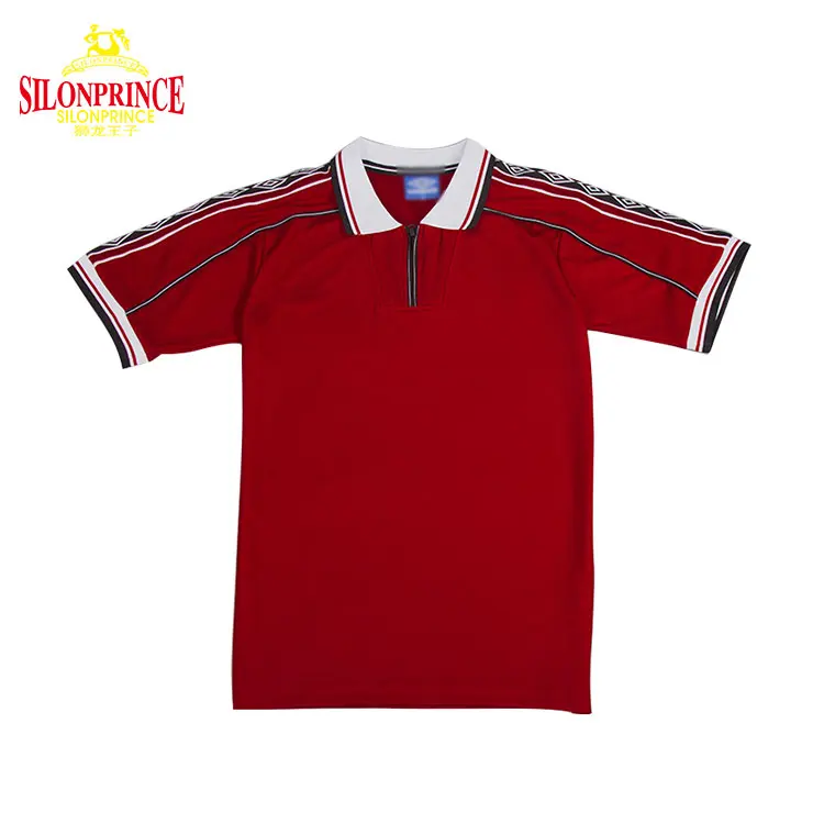 
China factory manufacturer Custom red Soccer Wear thai quality soccer jersey 