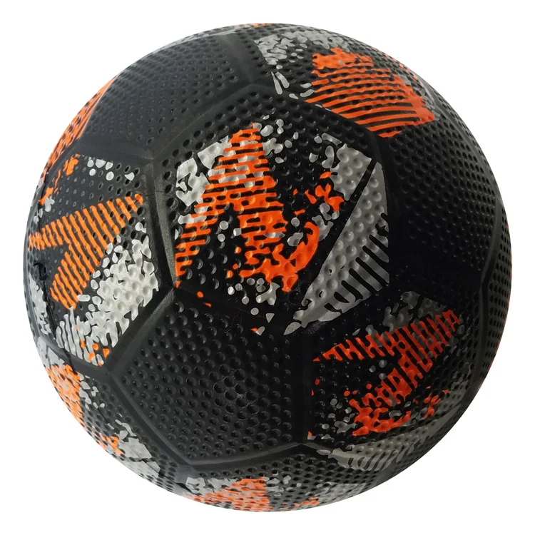Outdoor Sports Golf Surface Futebol Neon Color Soccer Ball Futsal Ball Rubber