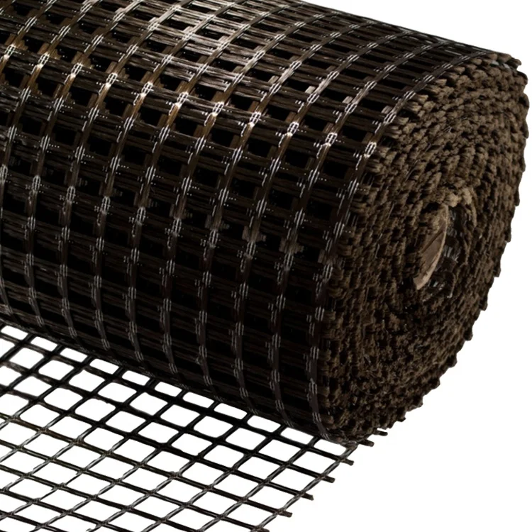 High Strength Basalt Fiber Geogrid For Reinforcement