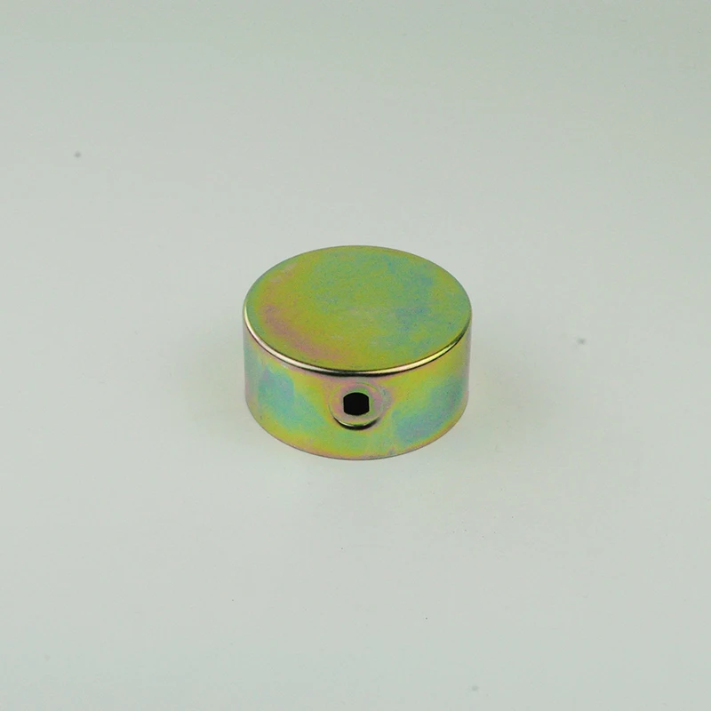 Metal stamping parts 79*36 Pressed Bottom bimetal thermometer parts