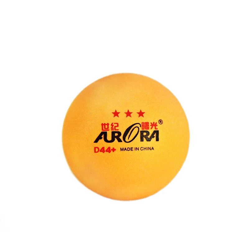 customized Korea and Japan standard 3 star ping pong ball ABS 44mm large table tennis ball