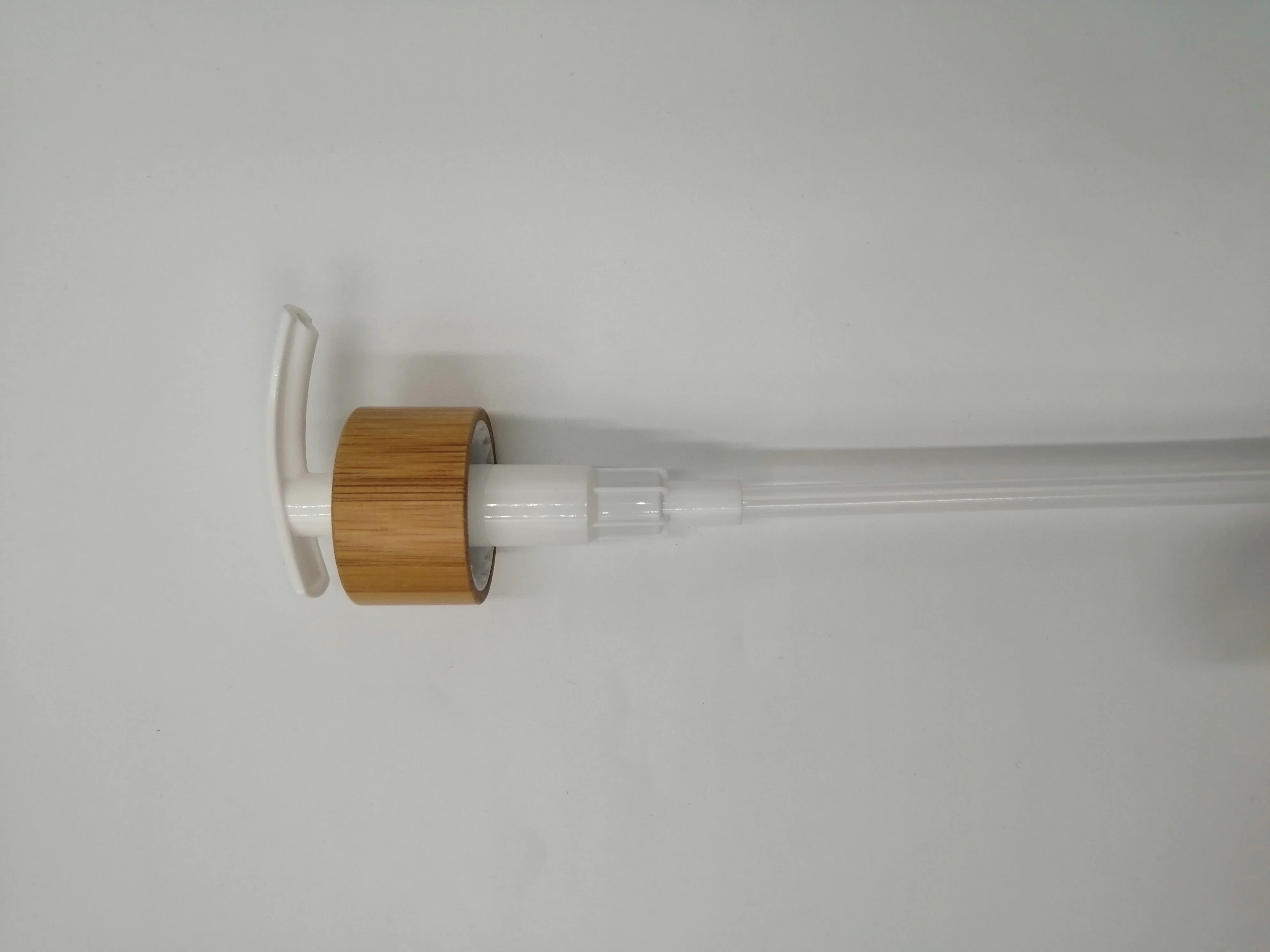 recyclable PCR material 28 410 lone nozzle bamboo lotion pump liquid  hand dispenser pumps for bottle
