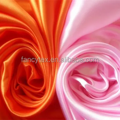 
100gsm heavy weight black white striped bulk silk satin fabric atlas 