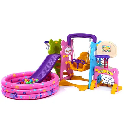 Mini Cheap Kids children combined slide indoor slides for kids