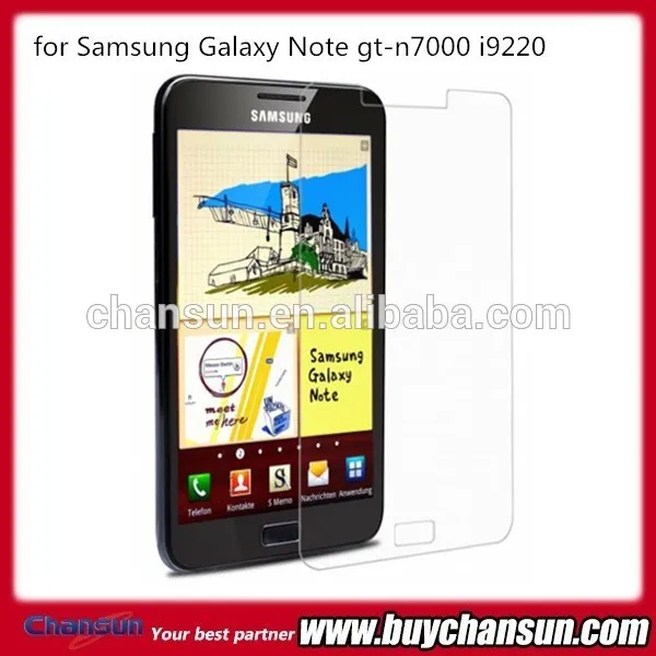 для samsung галактики примечание gt-n7000i9220 закаленное стекло протектор экрана