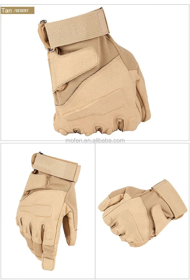 Full Finger Tactical Military Airsoft Police Anti Riot Outdoor Sports Protective Gloves