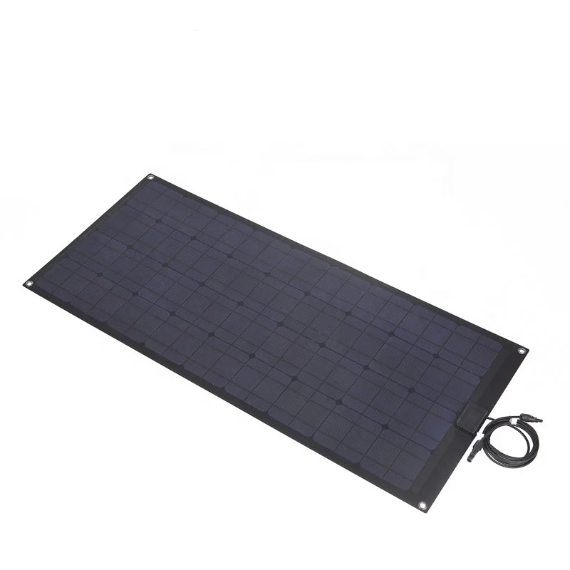Promotion hot sale cigs solar panel 100W semi flexible solar panel for Caravan