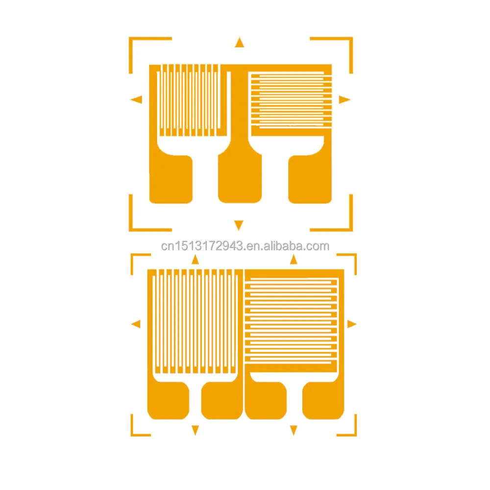 3BB biaxial metal foil shear strain gauges for high precious transducer sensor