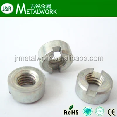 M8 M9 M12 M14 M16 M18  Stainless Steel Round Slotted Nut