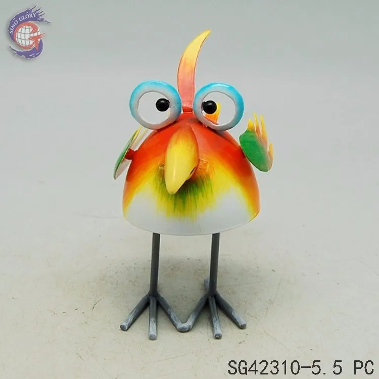 Китай домашний декор оптовая продажа милые Недорогие Металлические предметы интерьера с животными