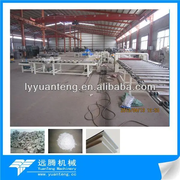 Gypsum board lamination production line 9 million sqm per year