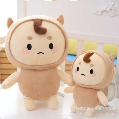 Wholesale custom plush buckwheat doll toy lonely and brilliant god doll gift buckwheat doll