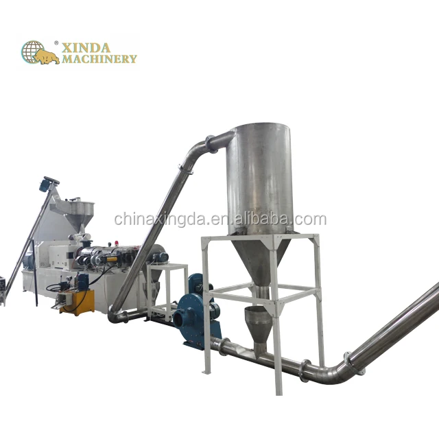 Xingda automatic pvc plastic granulating machine plastic grain making machine plastic pellets price